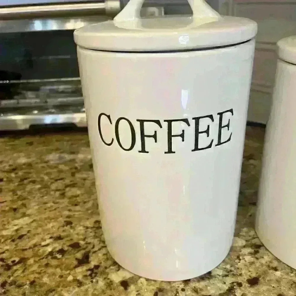 Coffee tea canister set - Picture 8 of 10